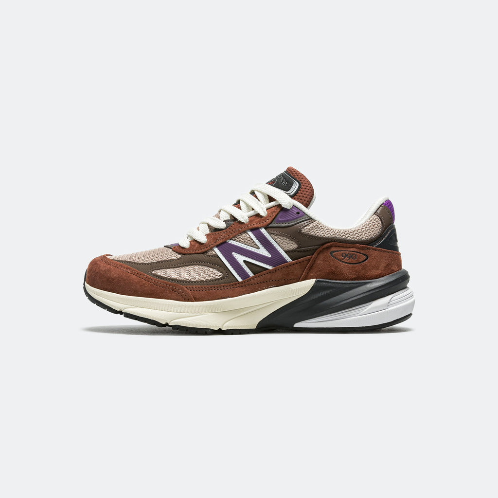 Unisex 990v6 Lifestyle Sneakers - Brown - U990OP6