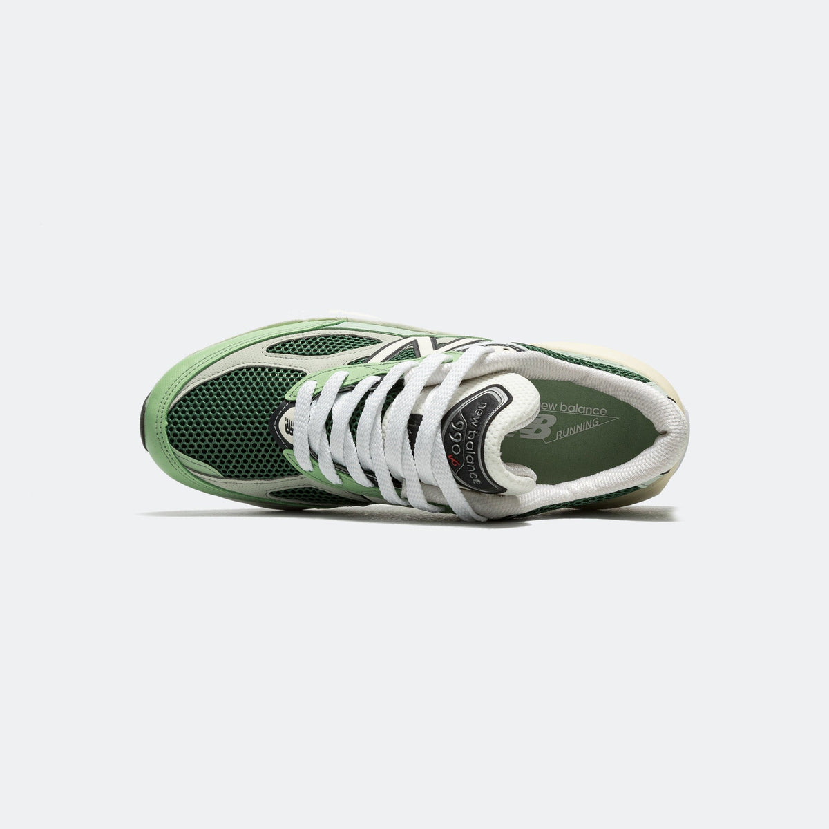 Men's 990v6 Suede & Mesh Lifestyle Sneakers - Green - U990AB6