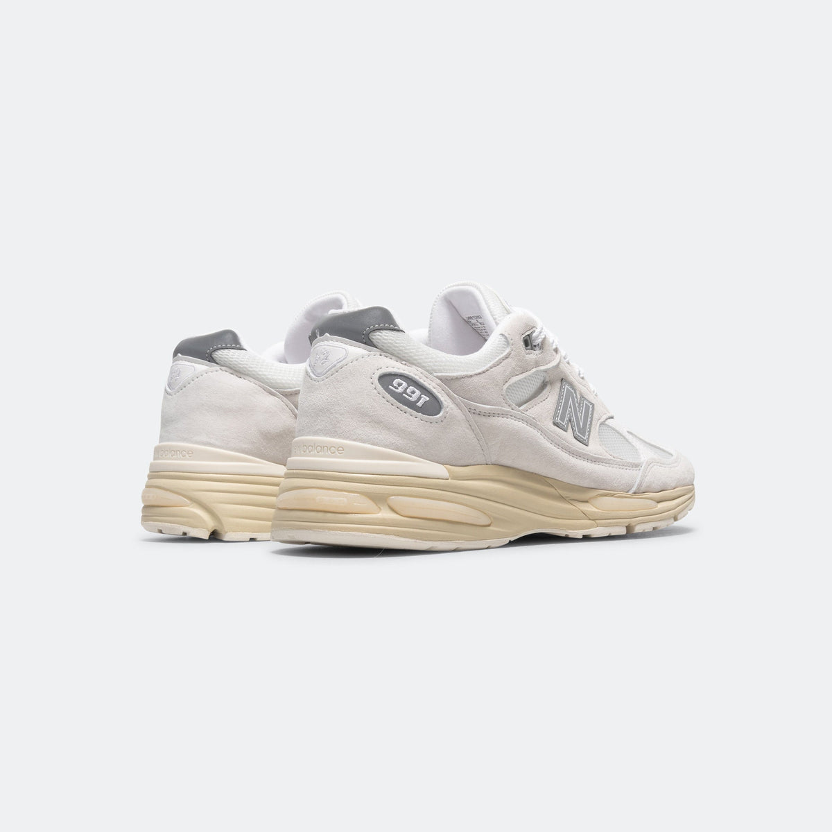Men's 991v2 Suede & Mesh Lifestyle Sneakers - Grey - U991OW2