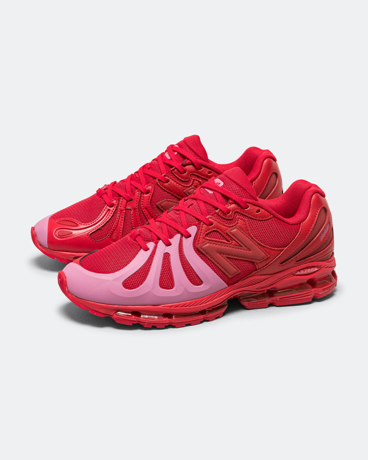 Unisex 1890 Suede & Mesh Lifestyle Sneakers - Red - U18902UH