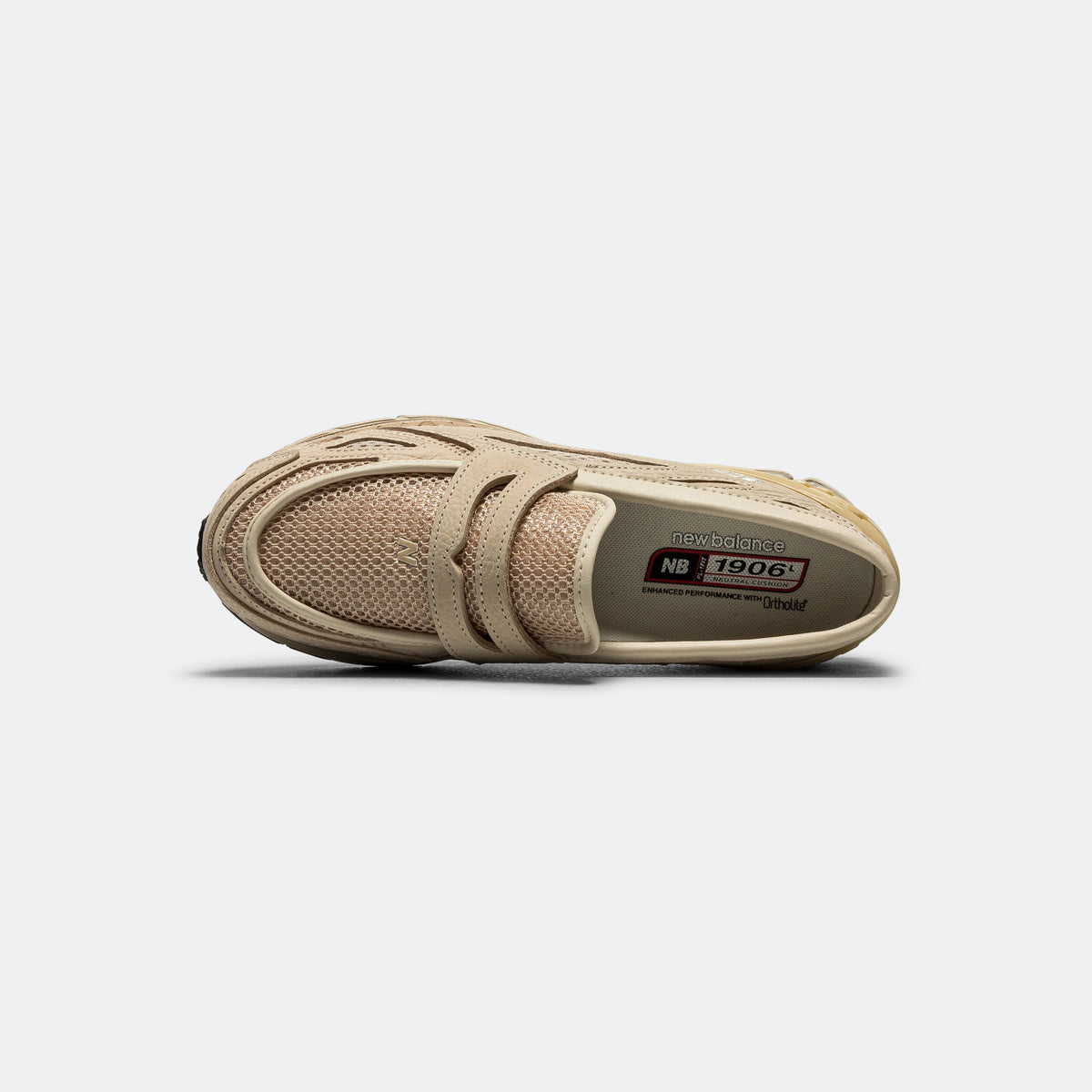 Men's 1906 Suede & Mesh Lifestyle Sneakers - Beige - U1906LNU