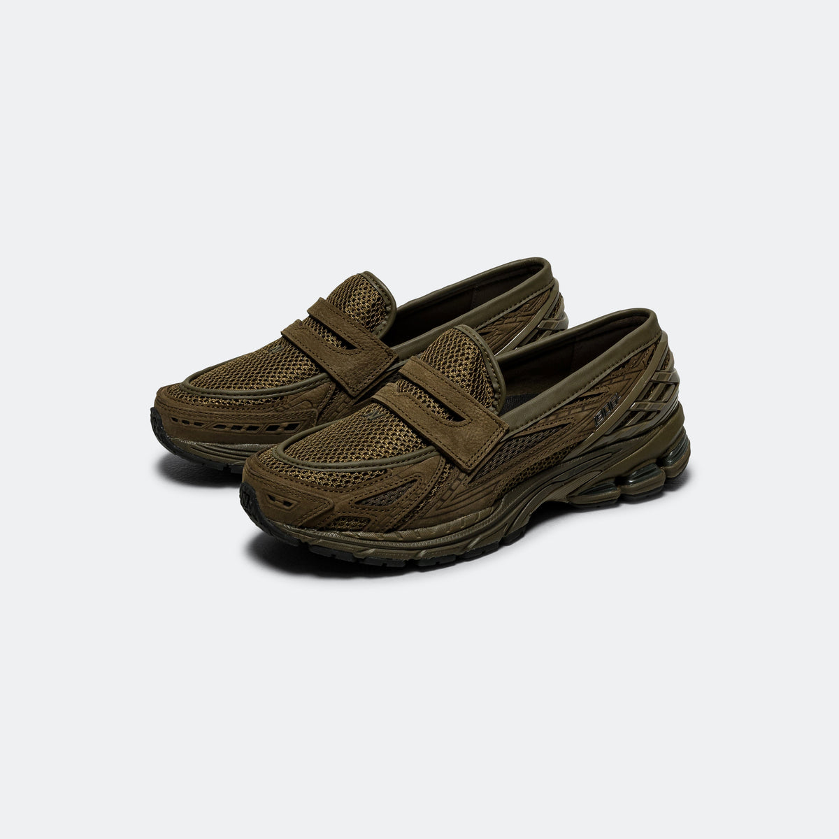 Men's 1906 Suede & Mesh Lifestyle Sneakers - Brown - U1906LNV