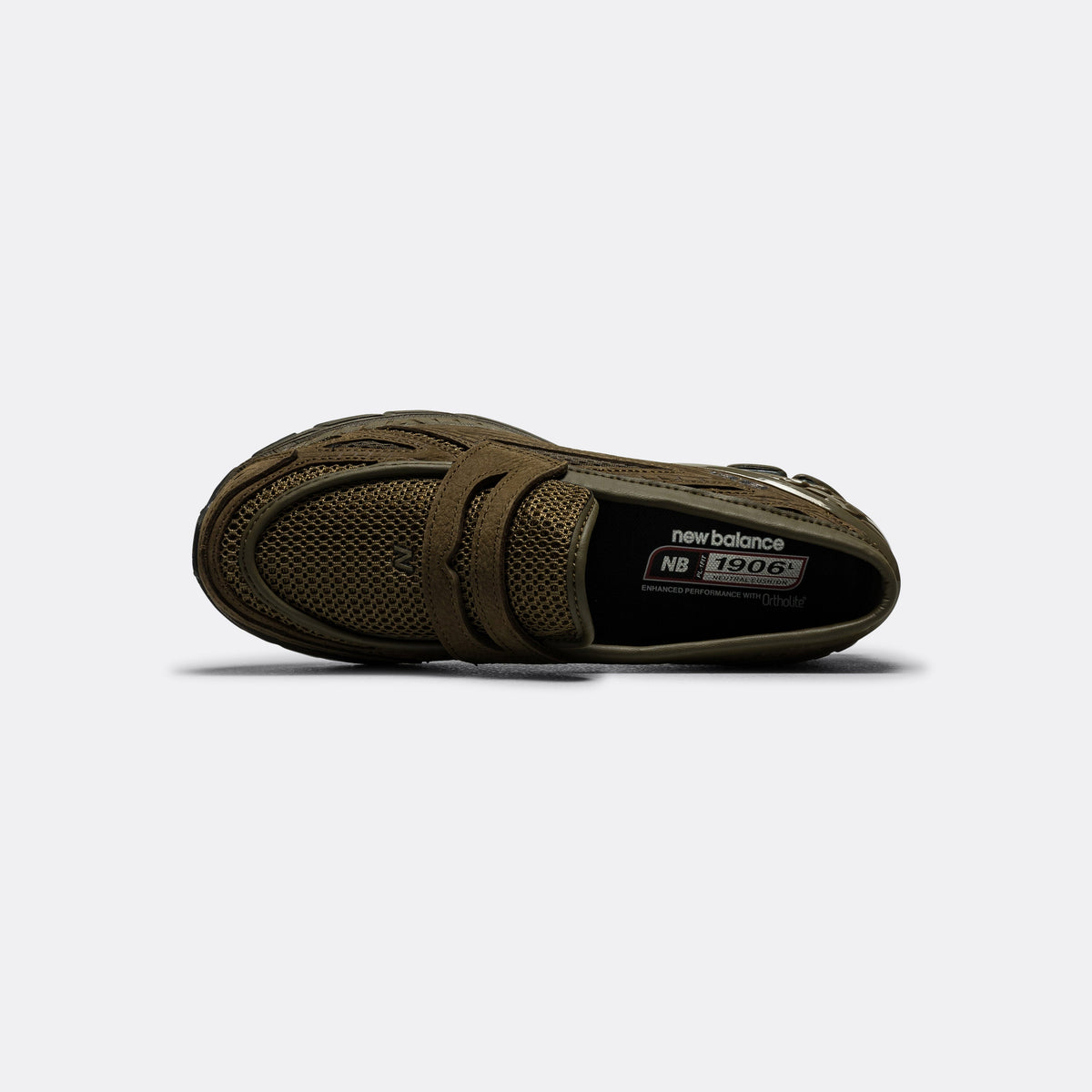 Men's 1906 Suede & Mesh Lifestyle Sneakers - Brown - U1906LNV