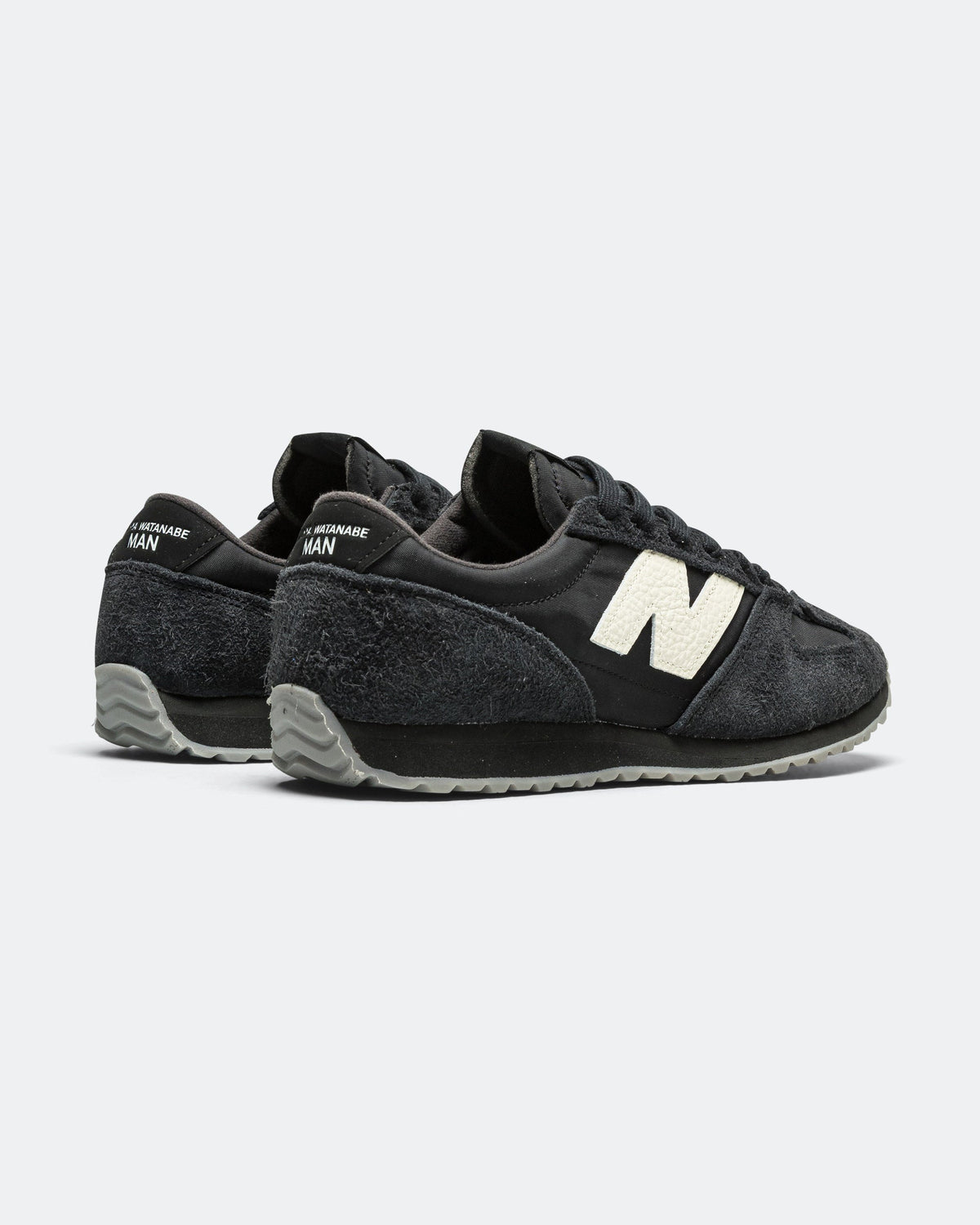 Men's 471 Suede & Mesh Lifestyle Sneakers - Black - U471JW x Junya Watanabe Man - Black