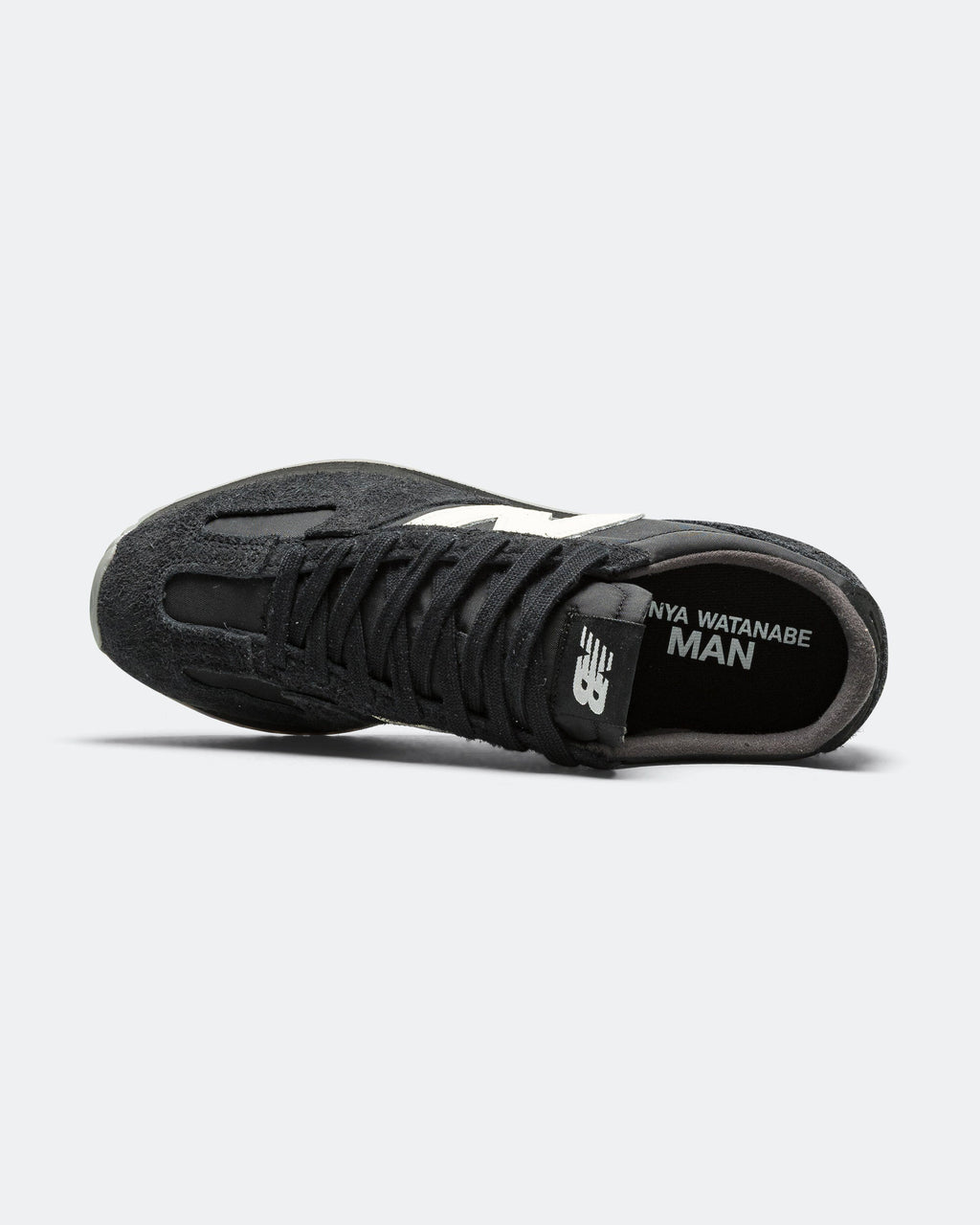 Men's 471 Suede & Mesh Lifestyle Sneakers - Black - U471JW x Junya Watanabe Man - Black