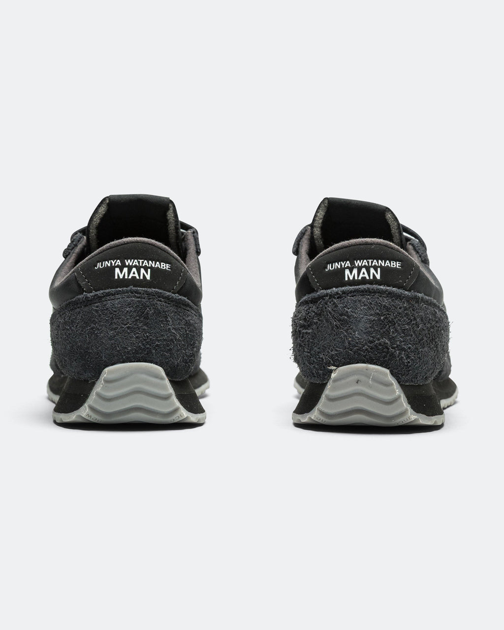 Men's 471 Suede & Mesh Lifestyle Sneakers - Black - U471JW x Junya Watanabe Man - Black