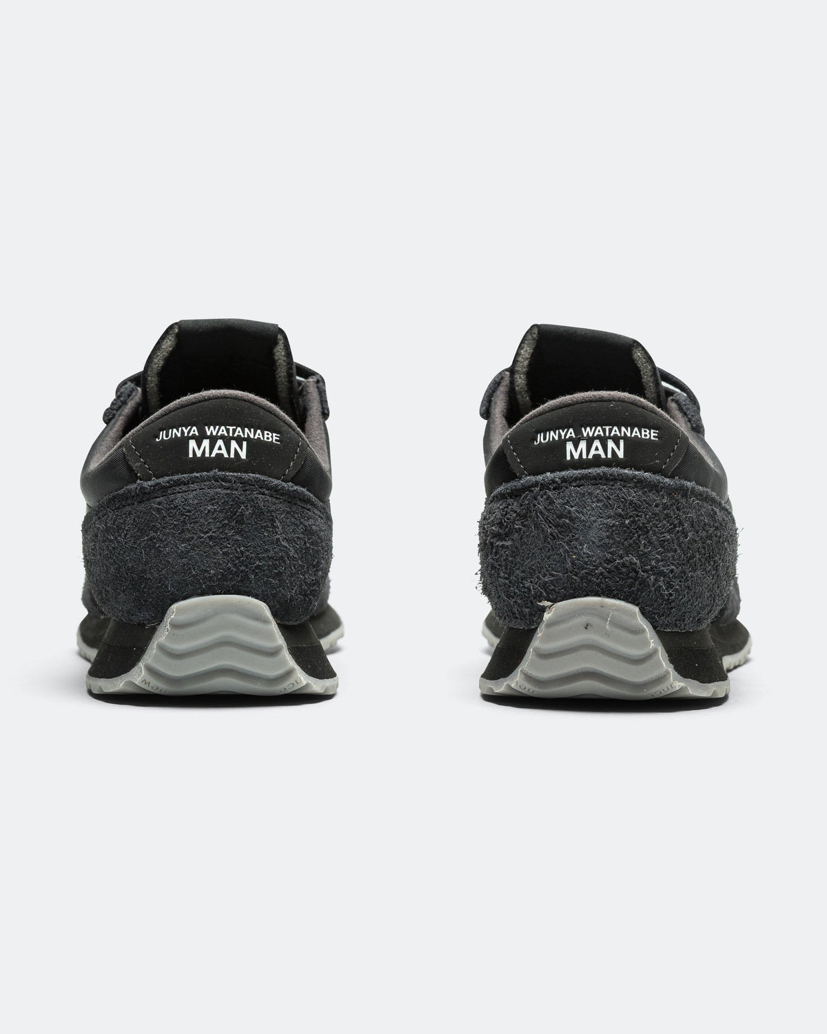 Men's 471 Suede & Mesh Lifestyle Sneakers - Black - U471JW x Junya Watanabe Man - Black