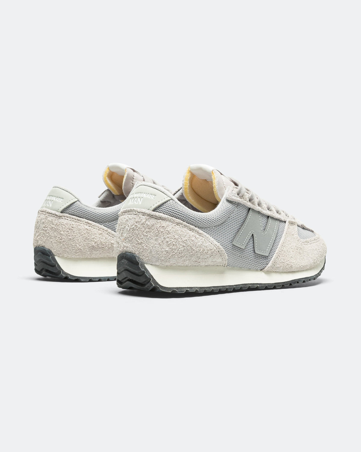 Men's 471 Suede & Mesh Lifestyle Sneakers - Grey - U471JM x Junya Watanabe Man - Grey