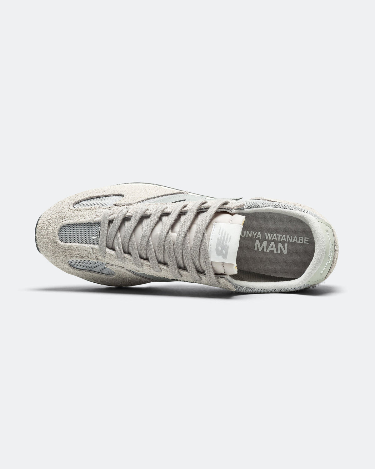 Men's 471 Suede & Mesh Lifestyle Sneakers - Grey - U471JM x Junya Watanabe Man - Grey