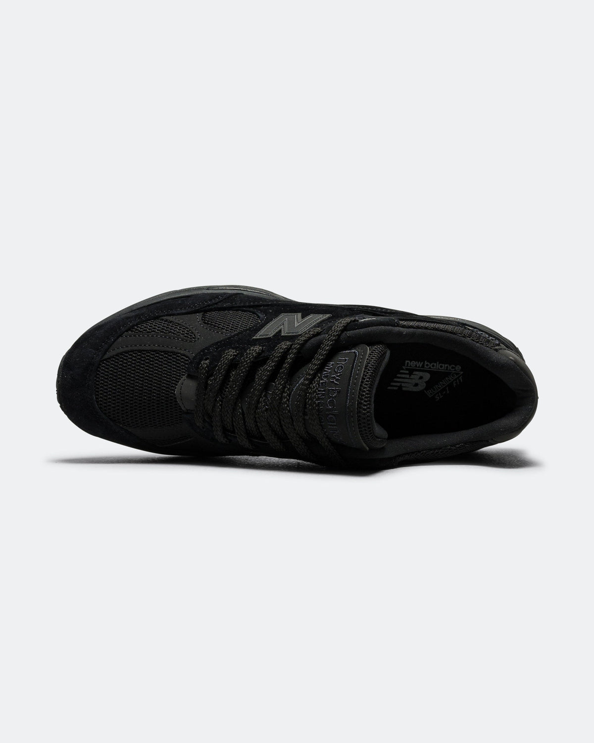 Men's 991v2 Suede & Mesh Lifestyle Sneakers - Black - U991KK2
