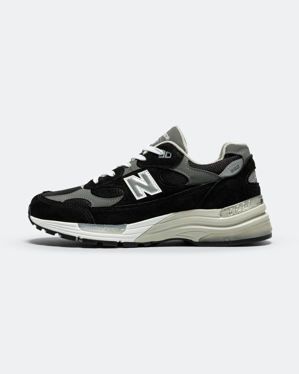 Men's 992 Suede & Mesh Lifestyle Sneakers - Black - U992BK