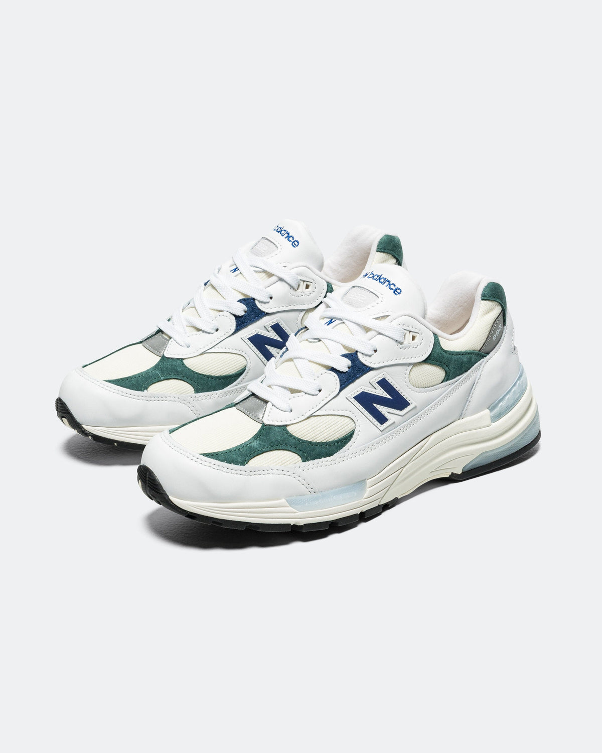 Men's 992 Suede & Mesh Lifestyle Sneakers - White - U992GB