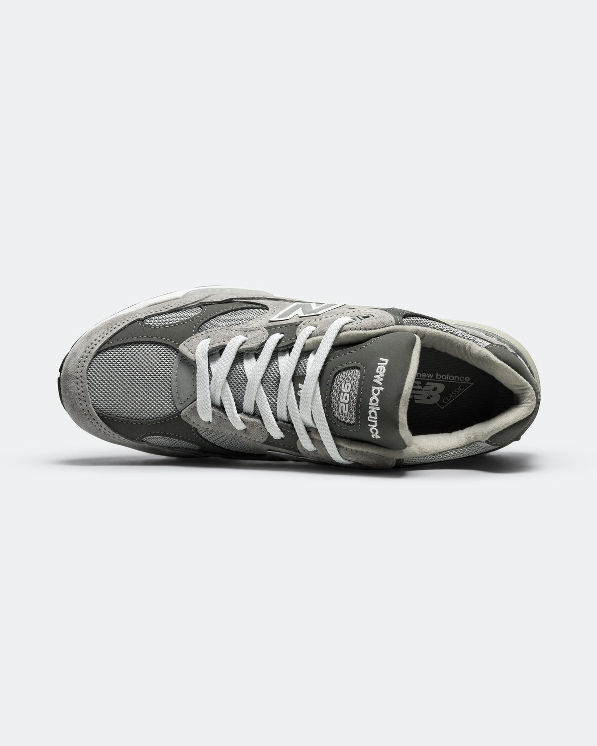 Men's 992 Suede & Mesh Lifestyle Sneakers - Grey - U992GY