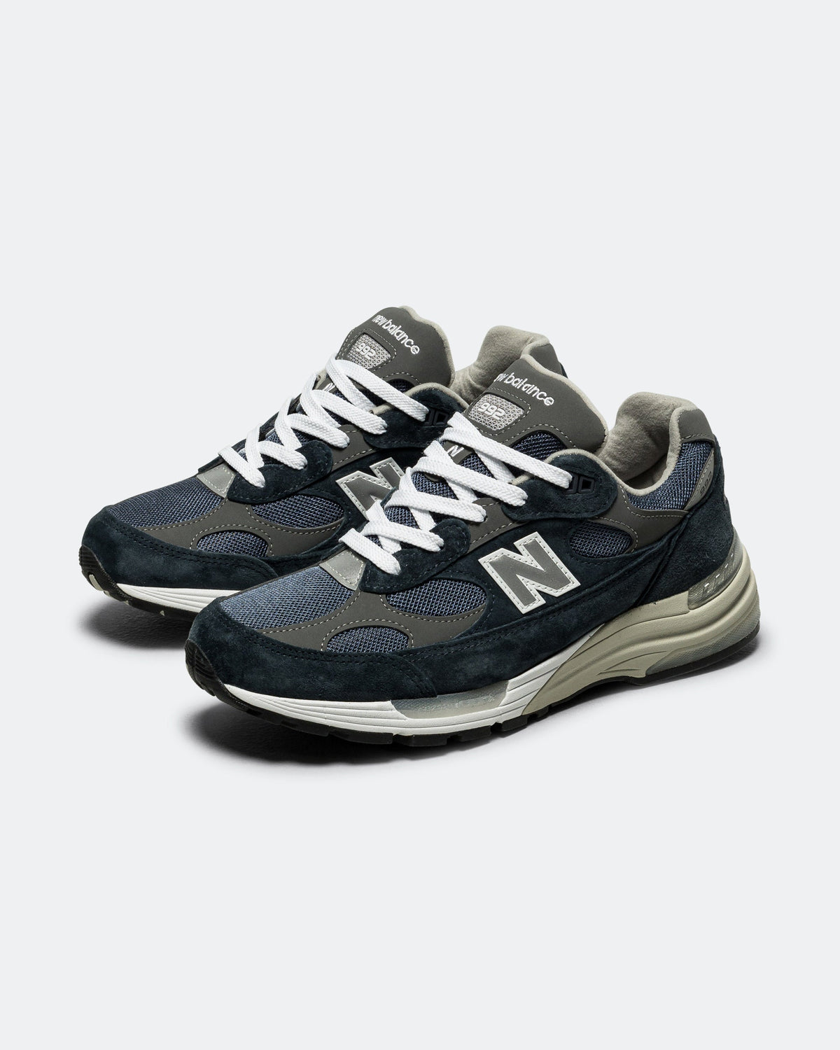 Unisex 992 Suede & Mesh Lifestyle Sneakers - Navy - U992NY