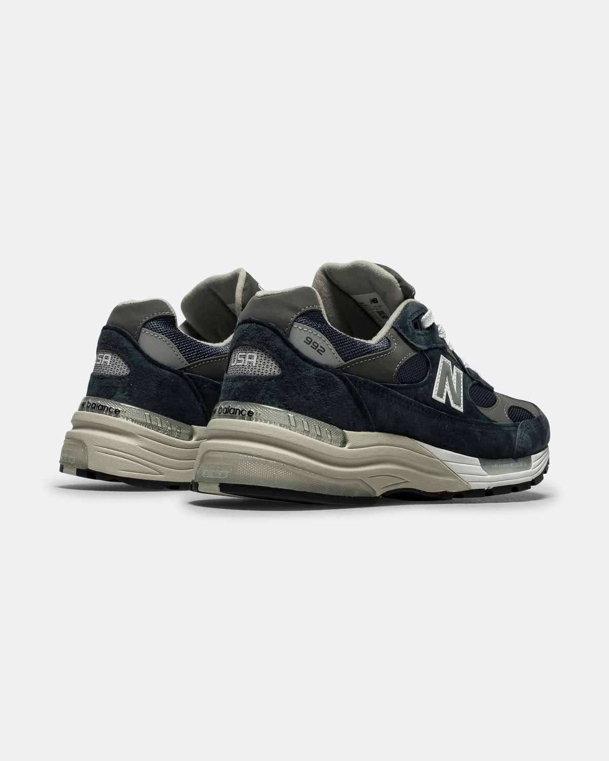 Unisex 992 Suede & Mesh Lifestyle Sneakers - Navy - U992NY