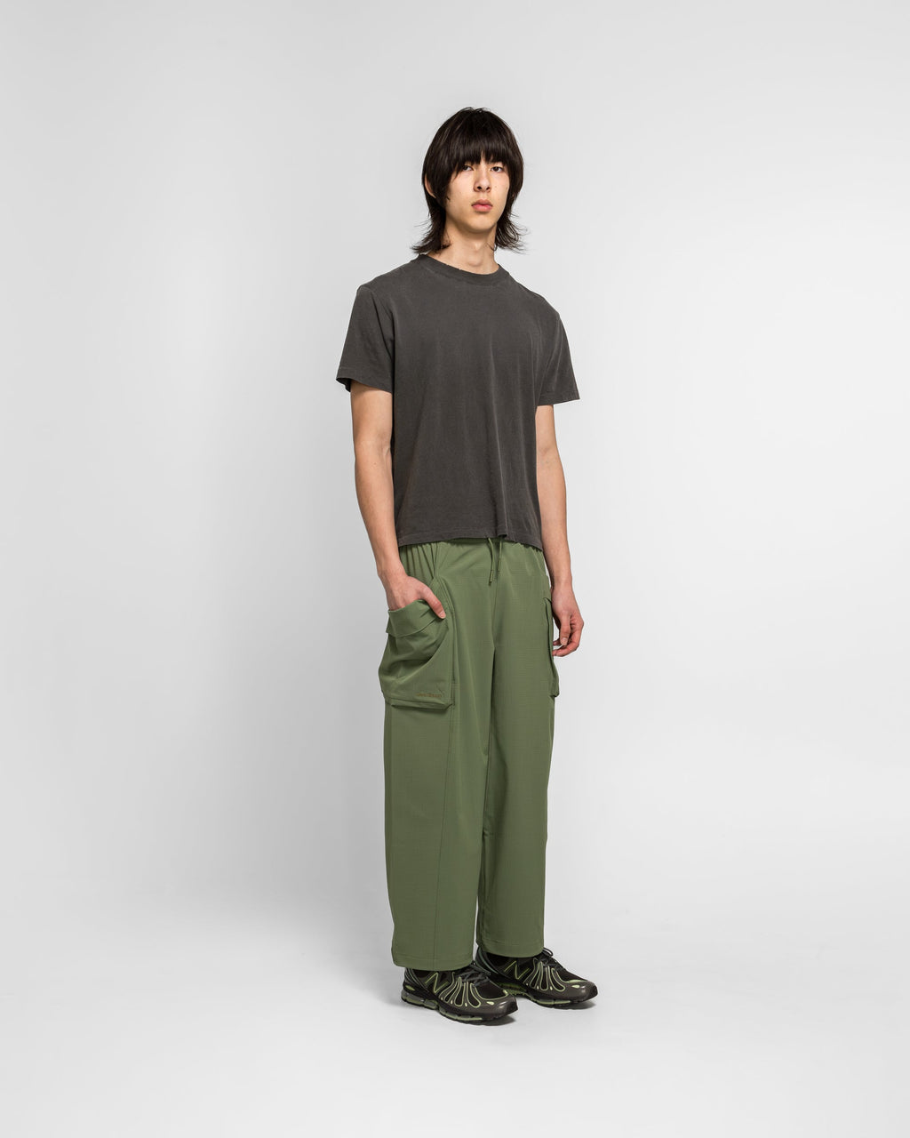 Men's Pants - Multi - Cropped Cargo Pant - Utility