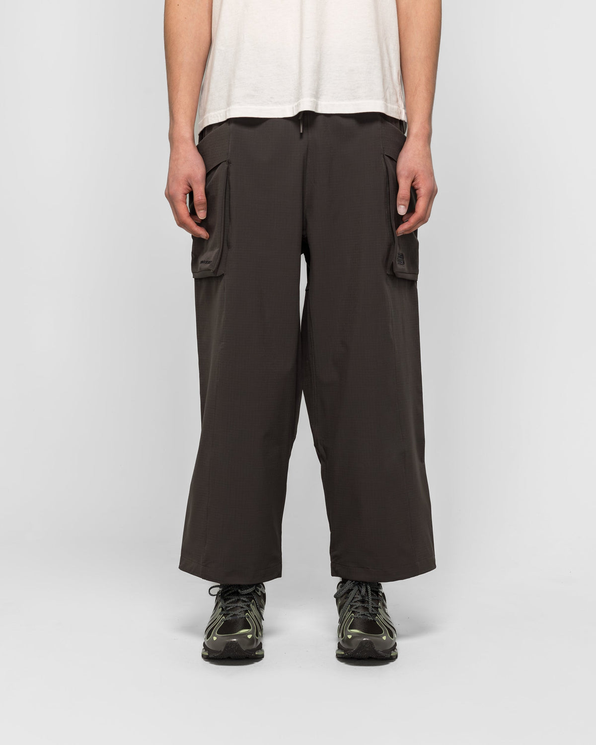 Men's Pants - Multi - Cropped Cargo Pant - Faded