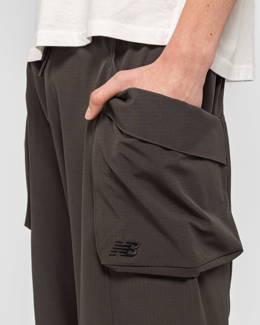 Men's Pants - Multi - Cropped Cargo Pant - Faded