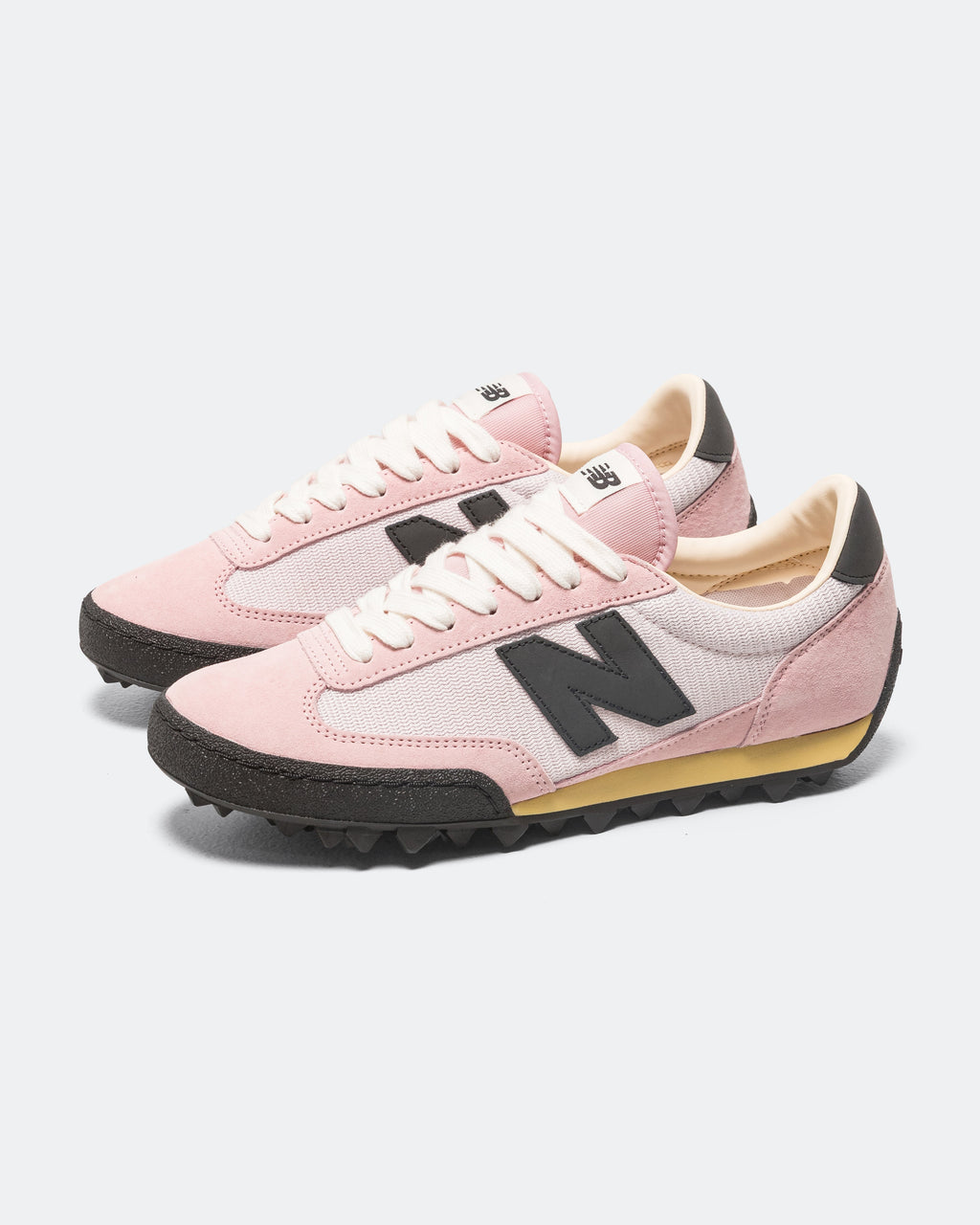 Unisex Suede & Mesh Lifestyle Sneakers - Pink - UGTR2B7