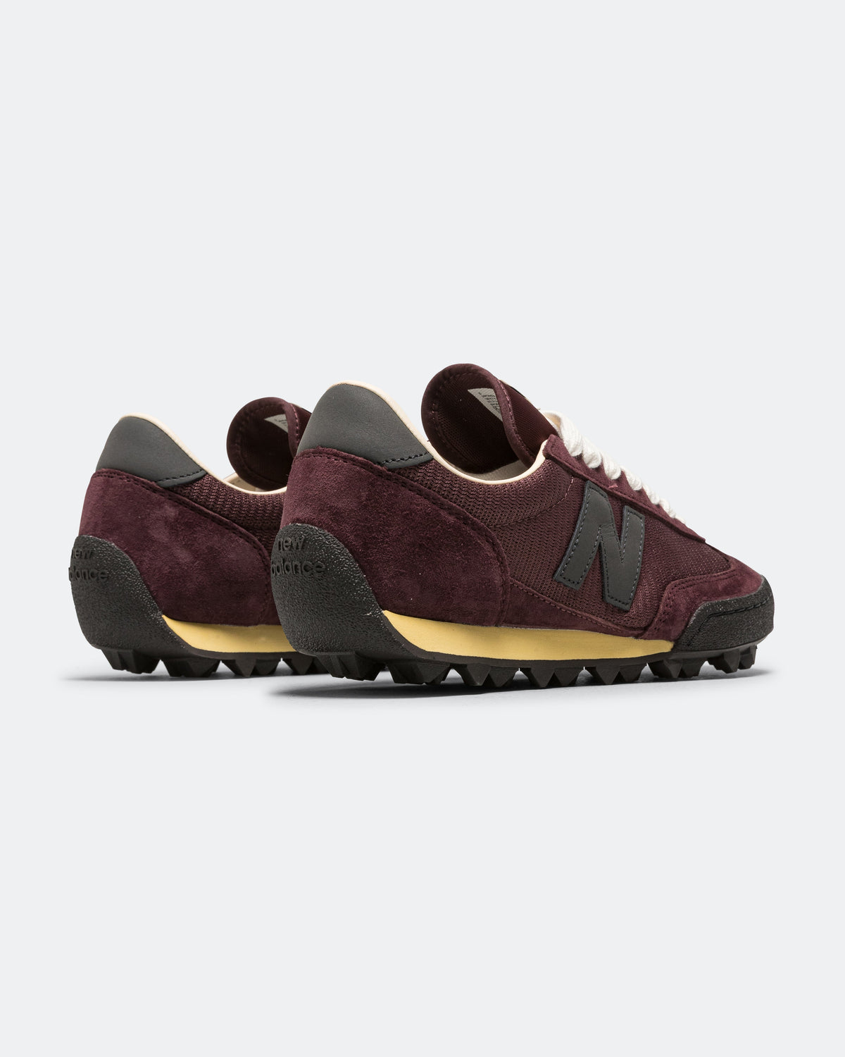 Unisex Suede & Mesh Lifestyle Sneakers - Brown - UGTR48S