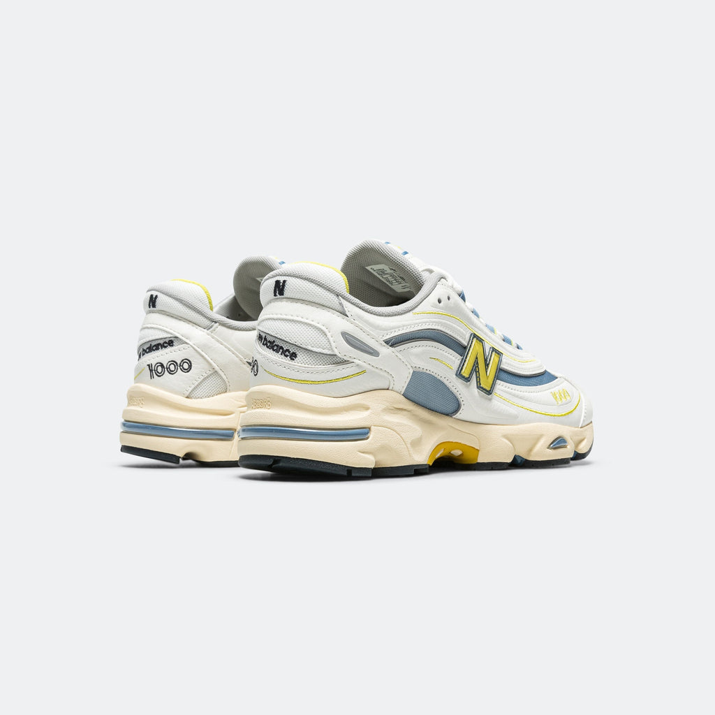 Unisex 1000 Lifestyle Sneakers - White - M1000CA