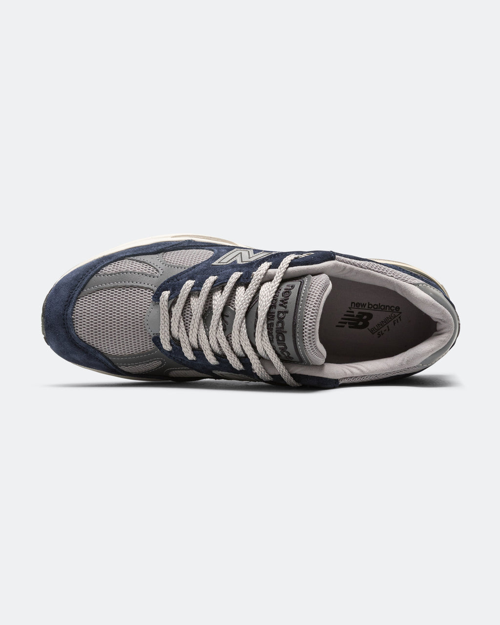 Unisex 991v2 Suede & Mesh Lifestyle Sneakers - Navy - U991NA2