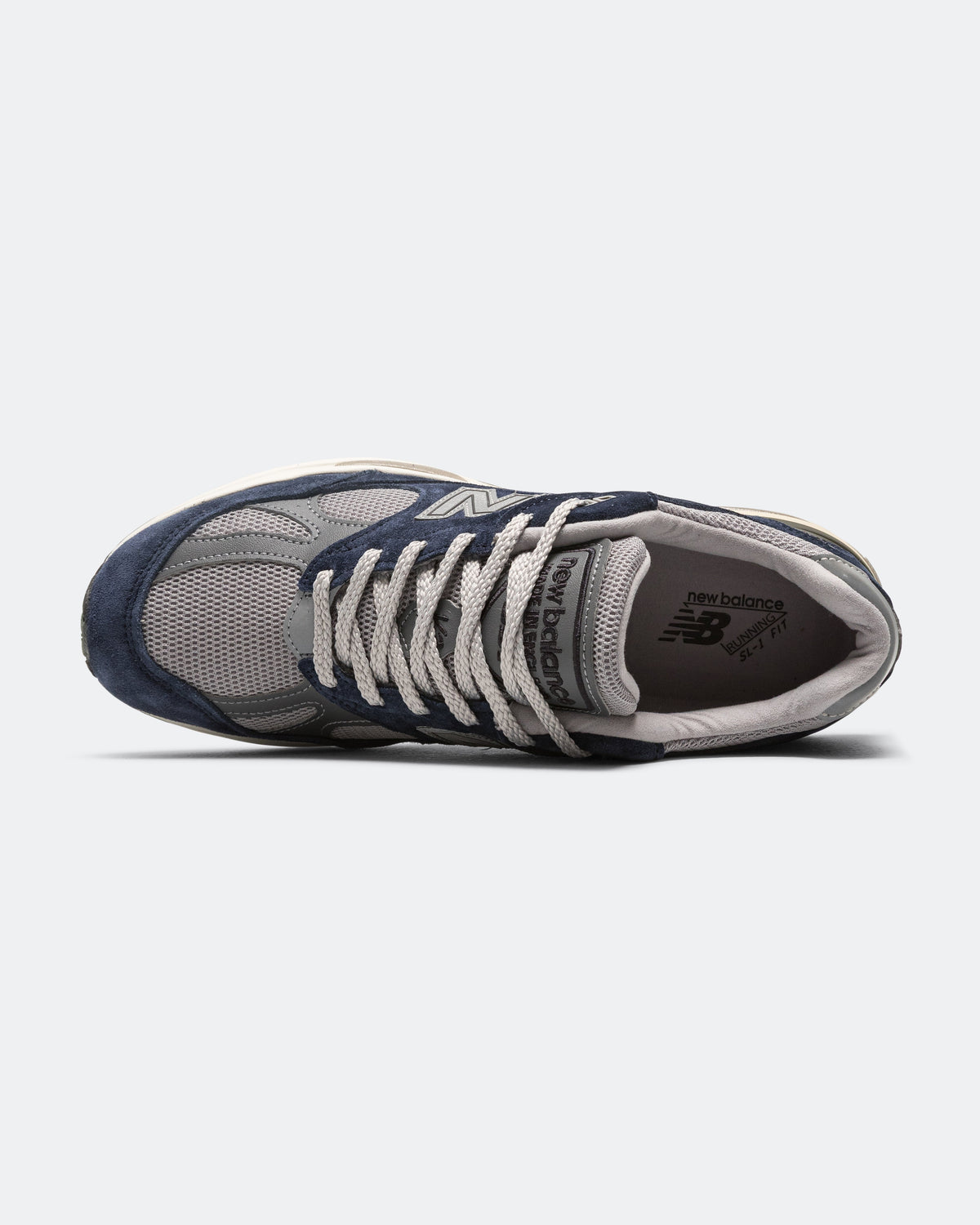 Unisex 991v2 Suede & Mesh Lifestyle Sneakers - Navy - U991NA2