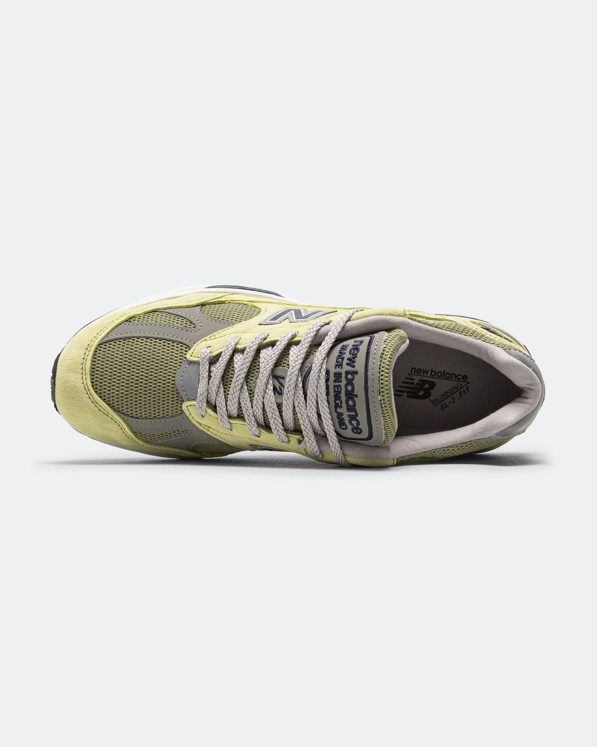 Unisex 991v2 Suede & Mesh Lifestyle Sneakers - Green - U991WG2