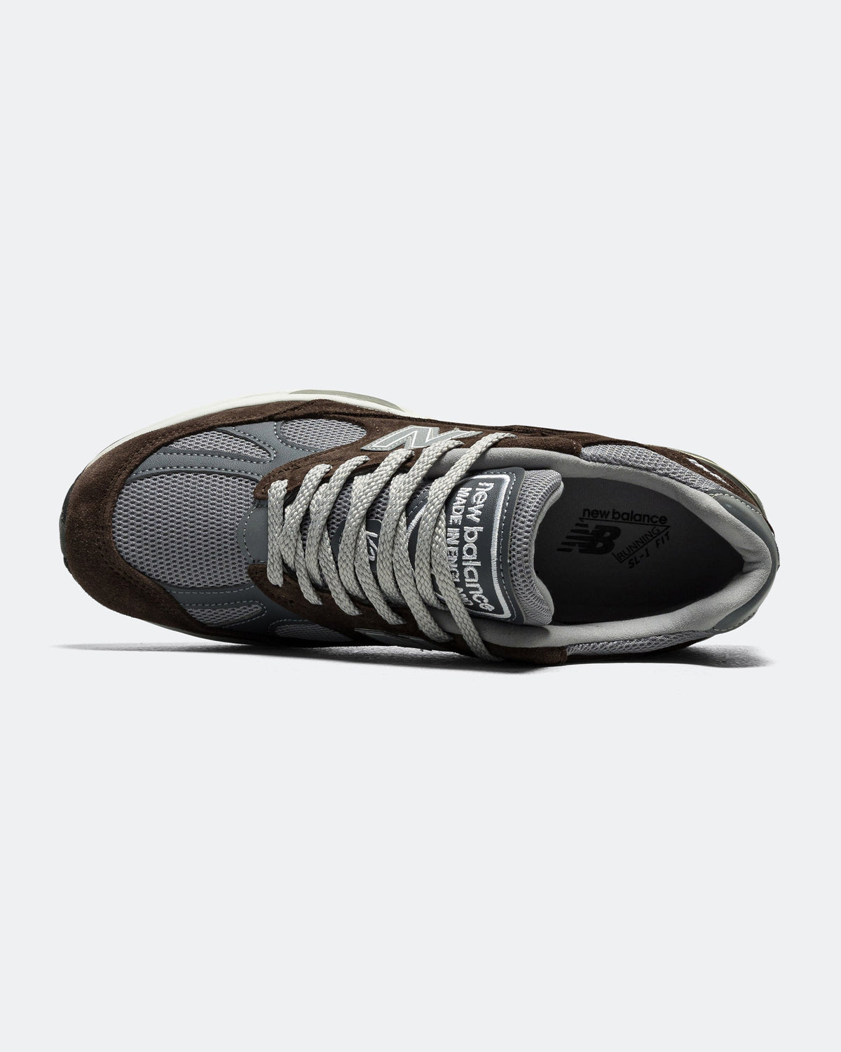 Men's 991v2 Suede & Mesh Lifestyle Sneakers - Brown - U991BG2