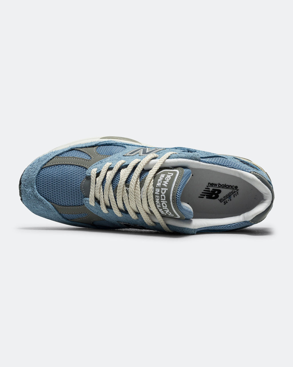 Men's 991v2 Suede & Mesh Lifestyle Sneakers - Blue - U991BV2