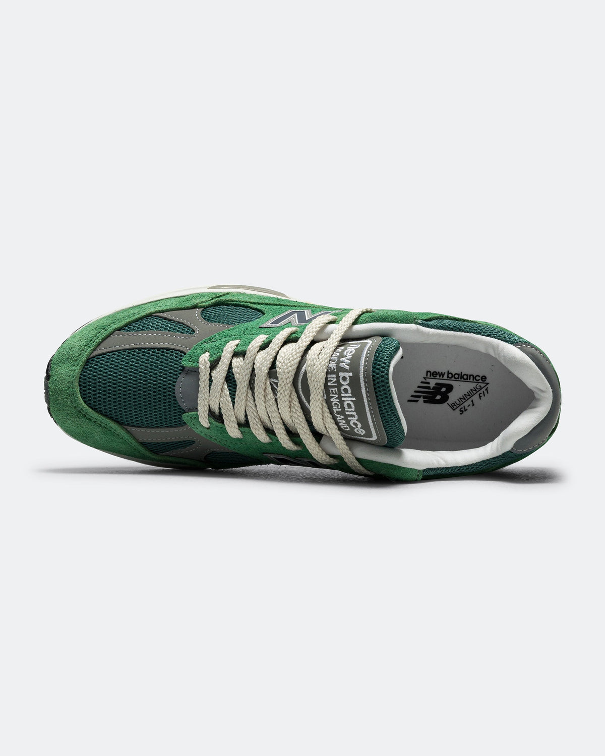Men's 991v2 Suede & Mesh Lifestyle Sneakers - Green - U991GV2