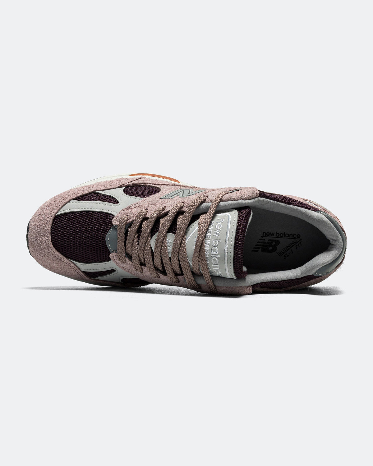 Men's 991v2 Suede & Mesh Lifestyle Sneakers - Pink - U991PR2