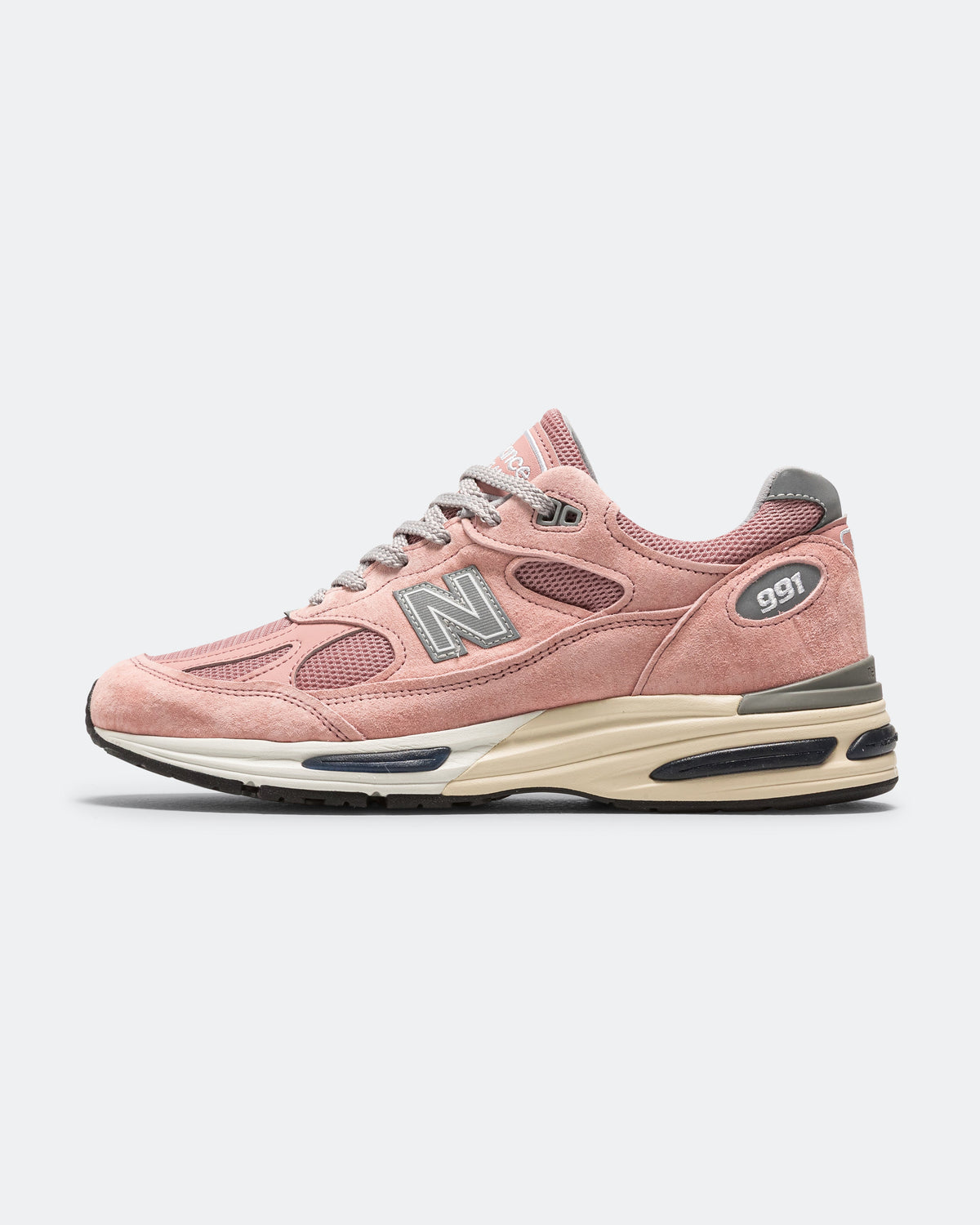 Men's 991v2 Suede & Mesh Lifestyle Sneakers - Multi - U991RB2