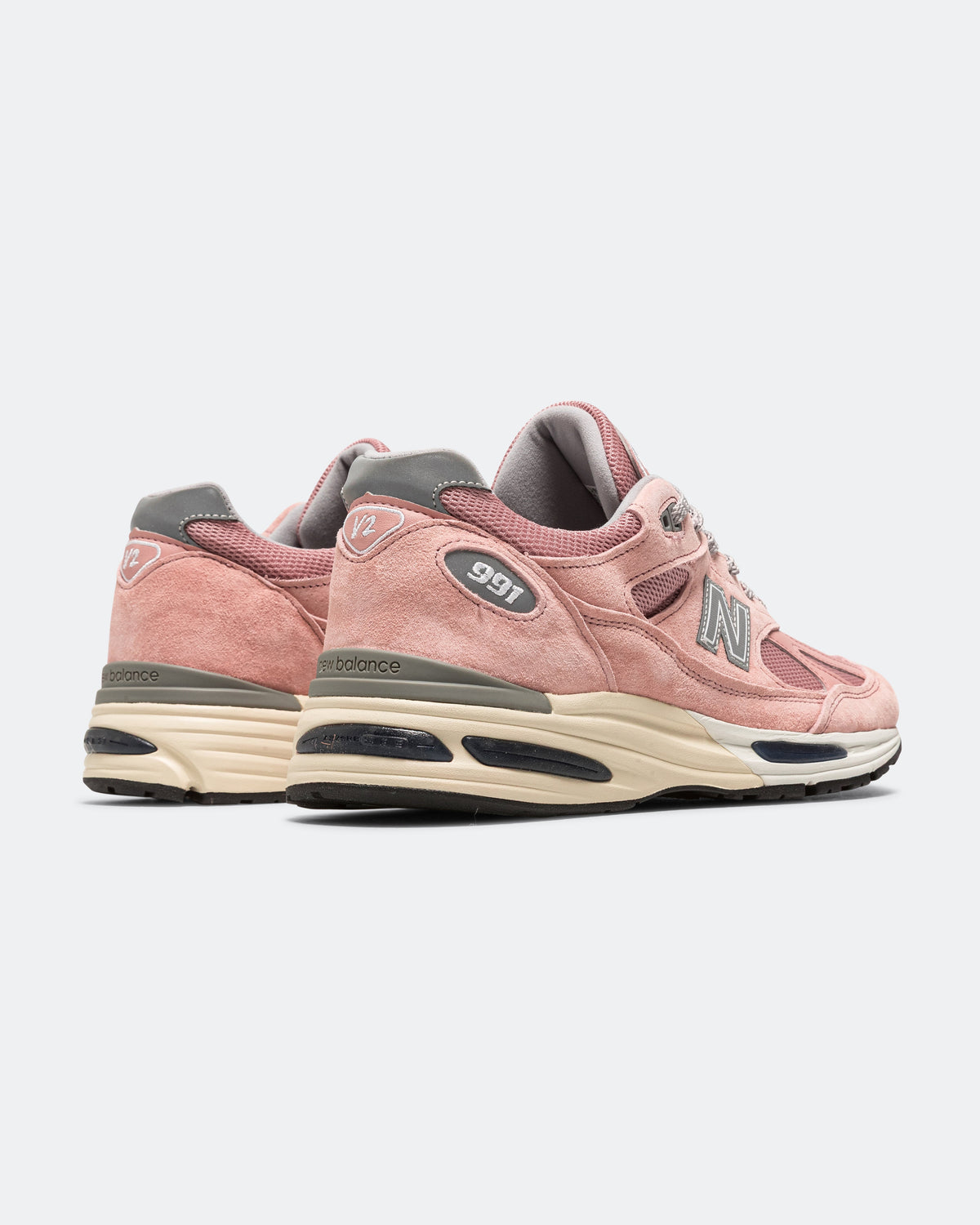Men's 991v2 Suede & Mesh Lifestyle Sneakers - Multi - U991RB2