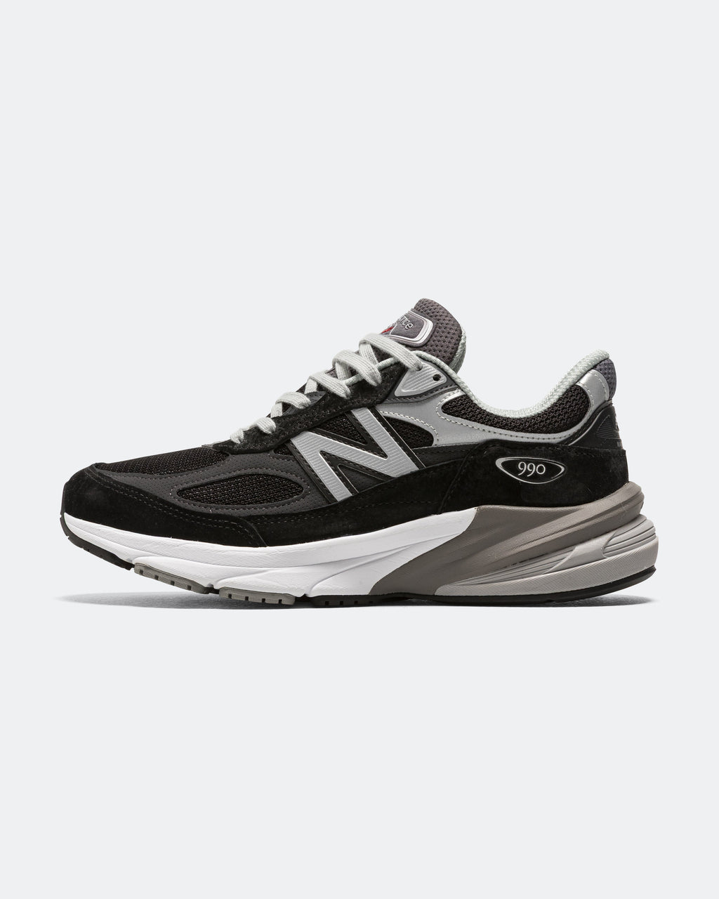 Men's 990 Suede & Mesh Lifestyle Sneakers - Black - M990BK6
