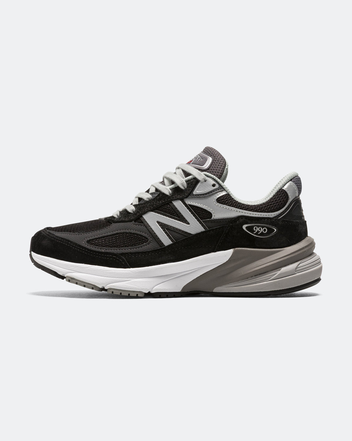 Men's 990 Suede & Mesh Lifestyle Sneakers - Black - M990BK6
