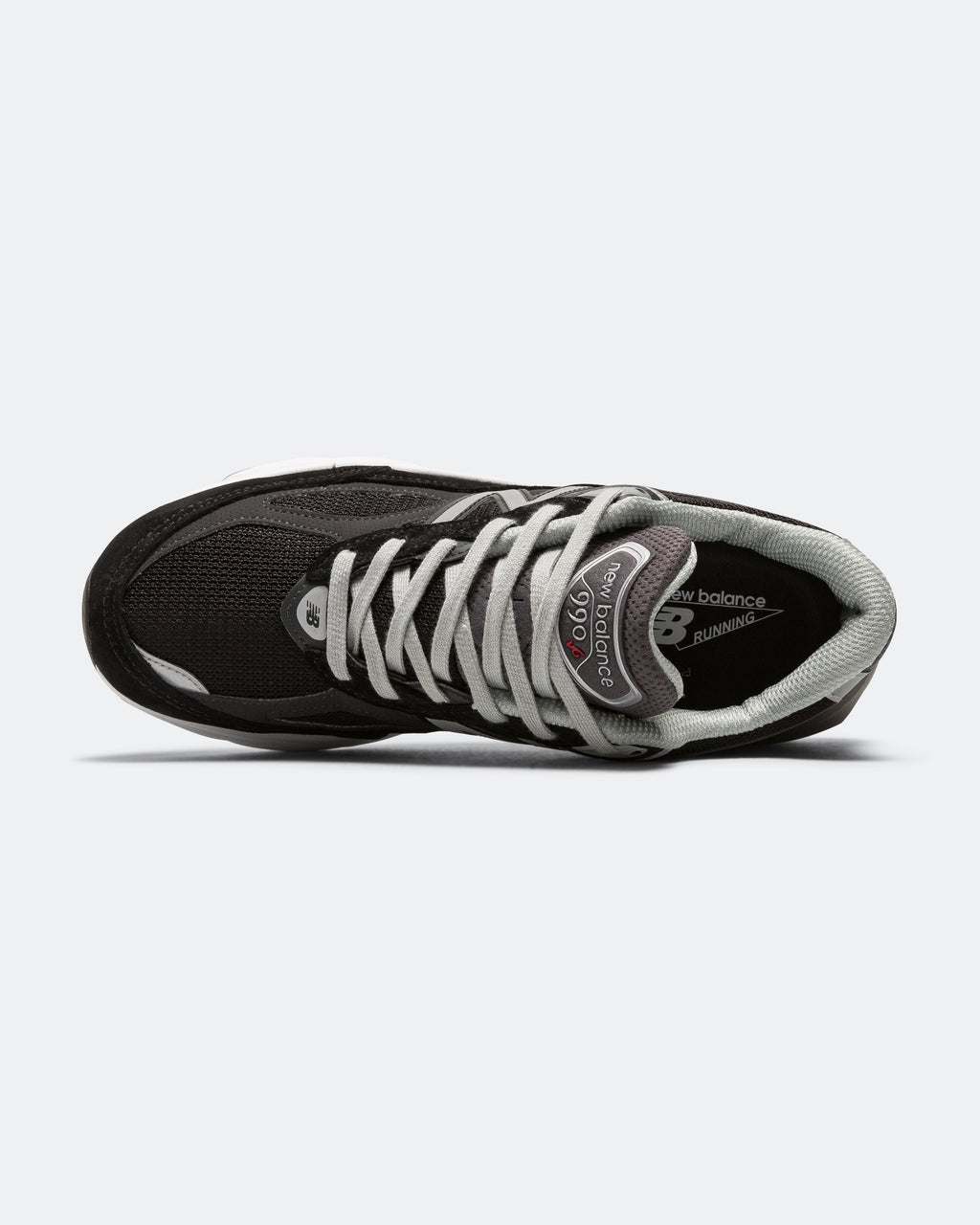 Men's 990 Suede & Mesh Lifestyle Sneakers - Black - M990BK6