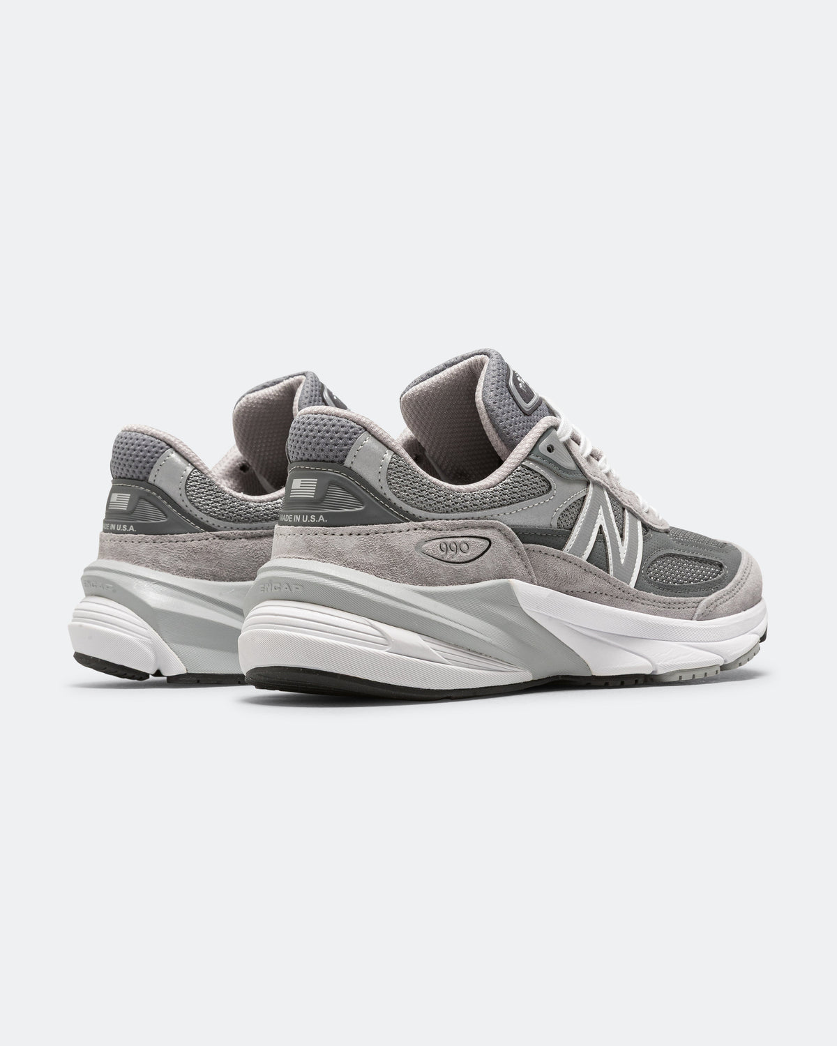 Men's 990 Suede & Mesh Lifestyle Sneakers - Grey - M990GL6