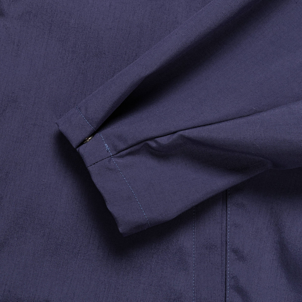 Unisex Nylon Shirt - Navy - Made In USA Seasonal Work Shirt - Dark Mercury