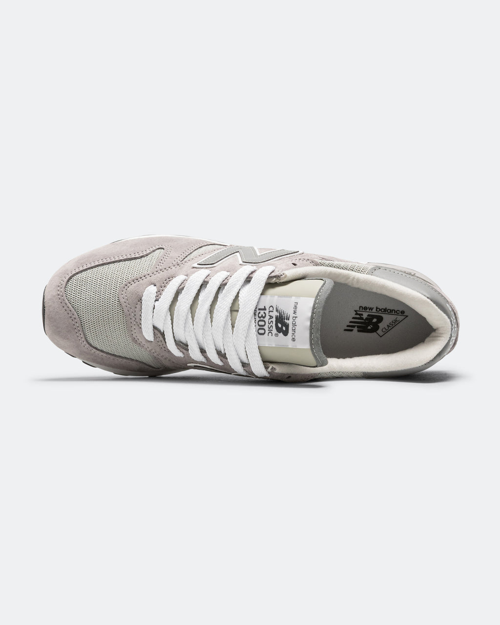 Men's 1300 Suede & Mesh Lifestyle Sneakers - Grey - U1300GY