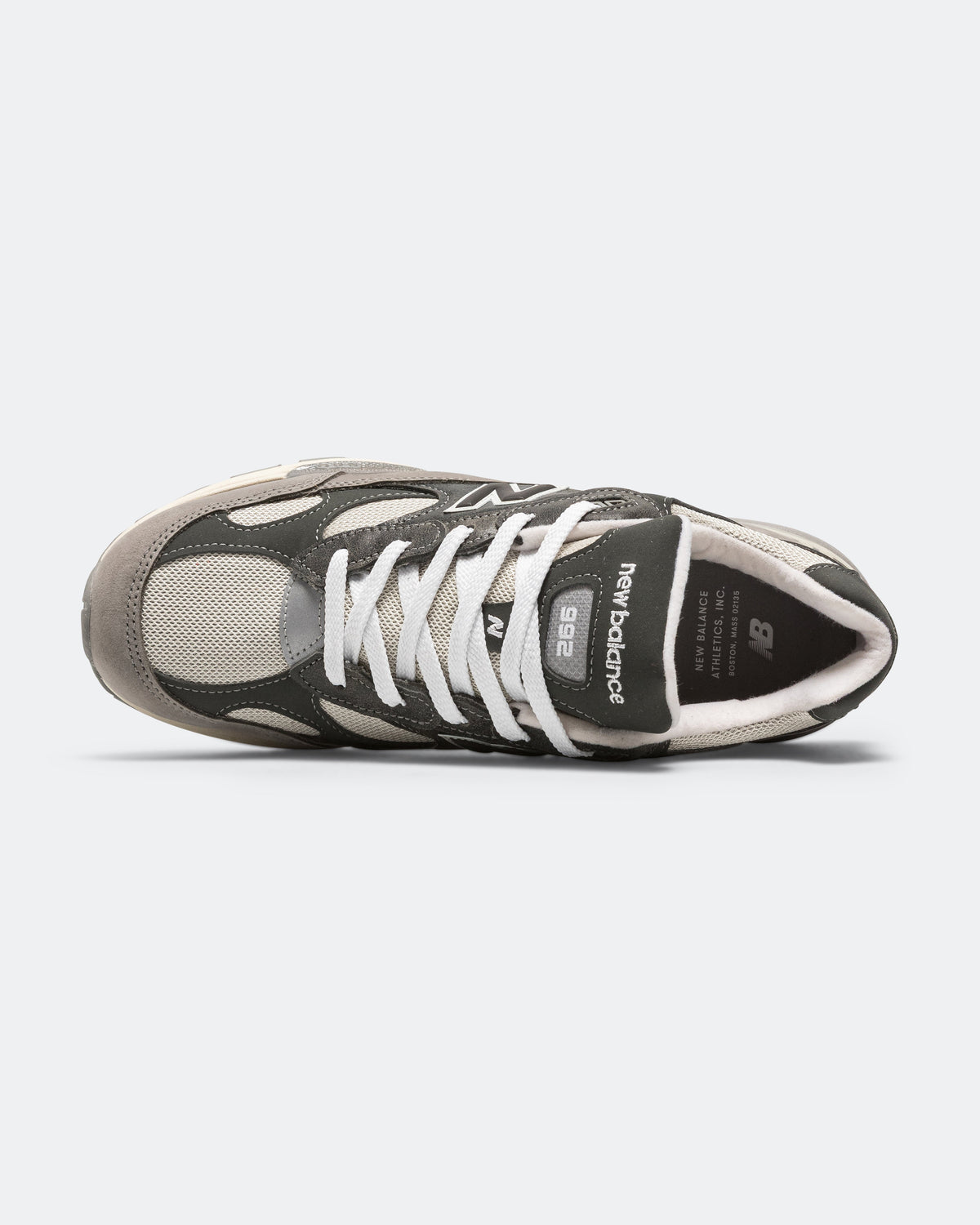 Unisex 992 Suede & Mesh Lifestyle Sneakers - Grey - U9927WX