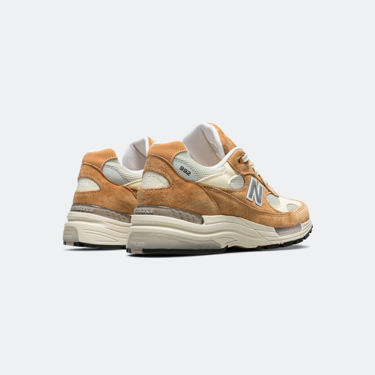 Men's 992 Suede & Mesh Lifestyle Sneakers - Brown - U992CC