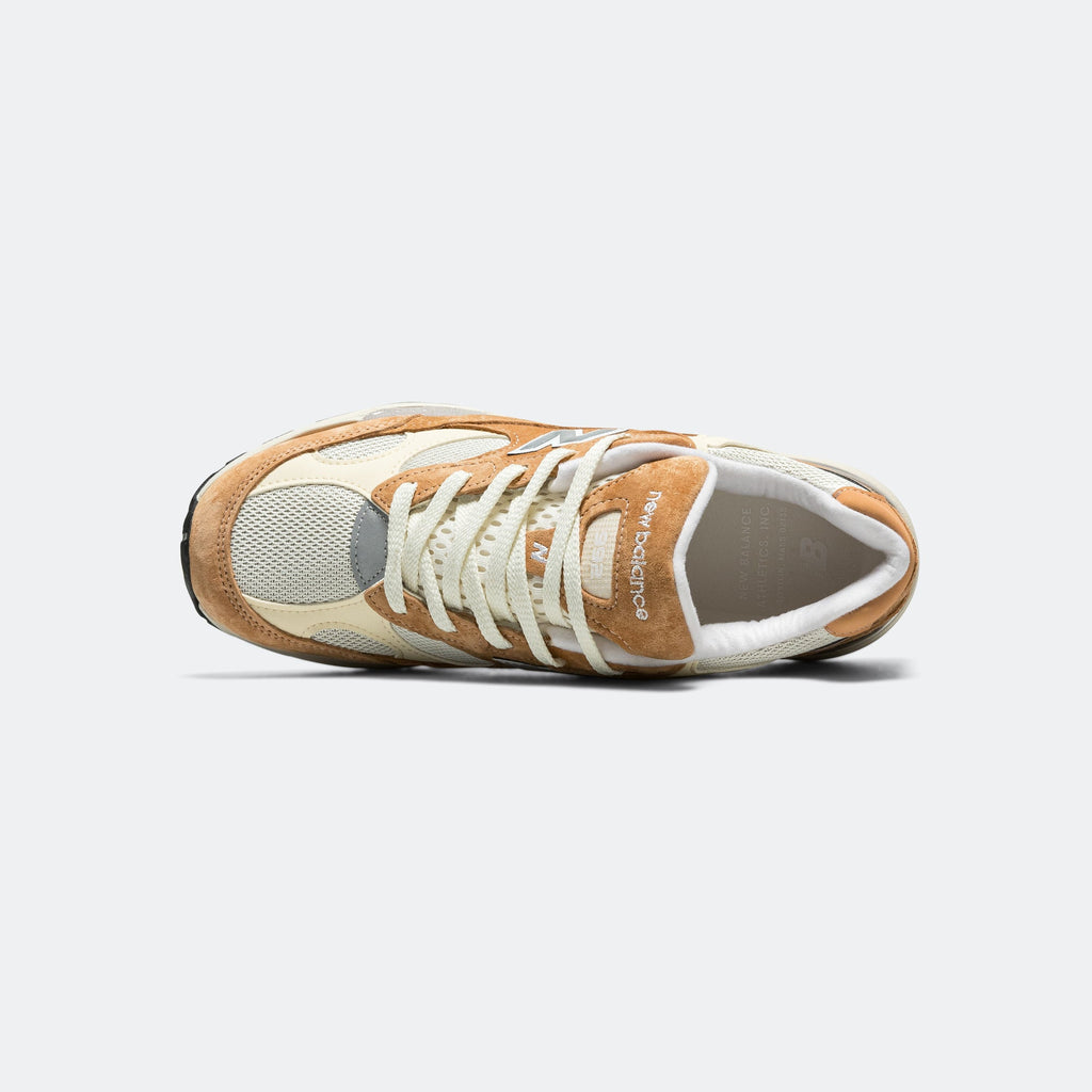 Men's 992 Suede & Mesh Lifestyle Sneakers - Brown - U992CC