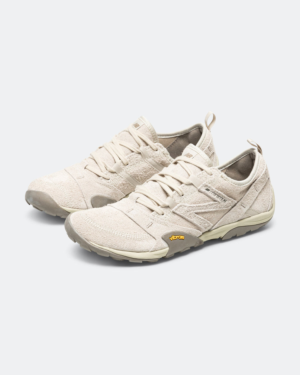 Men's Suede & Mesh Lifestyle Sneakers - Ecru - MT10OPS