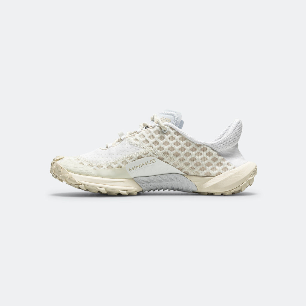 Men's Mesh Lifestyle Sneakers - White - MTM10LEC