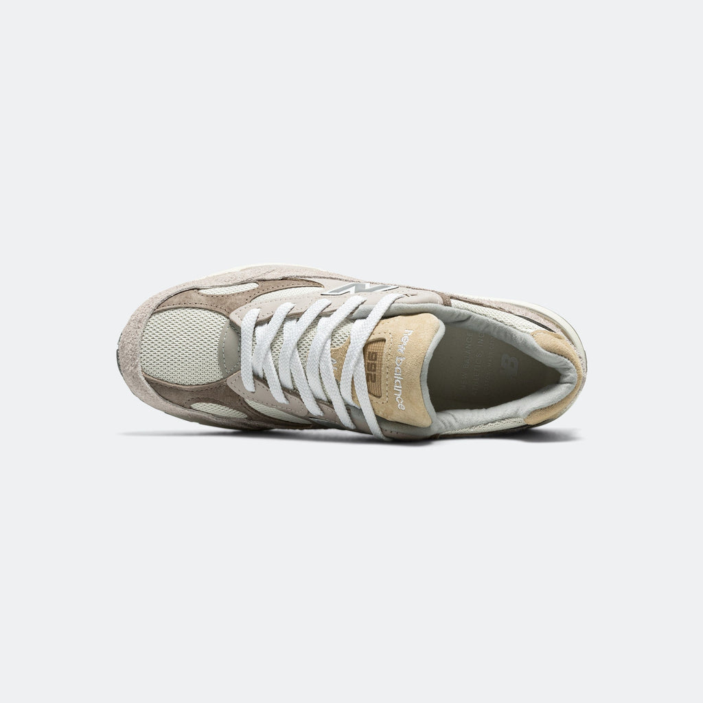 Men's 992 Suede & Mesh Lifestyle Sneakers - Beige - U992MM