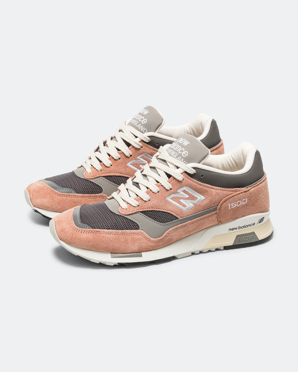Unisex 1500 Suede & Mesh Lifestyle Sneakers - Beige - U1500CGC