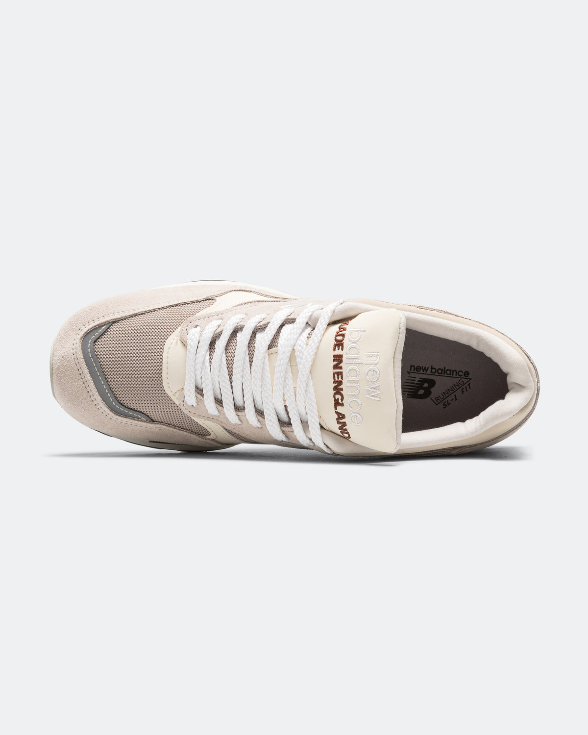 Unisex 1500 Suede & Mesh Lifestyle Sneakers - White - U1500WBR