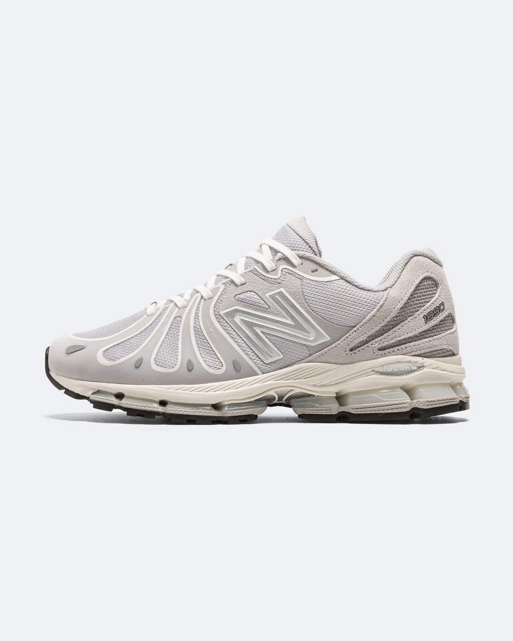 Unisex 1890 Leather & Mesh Lifestyle Sneakers - Grey - U189045A