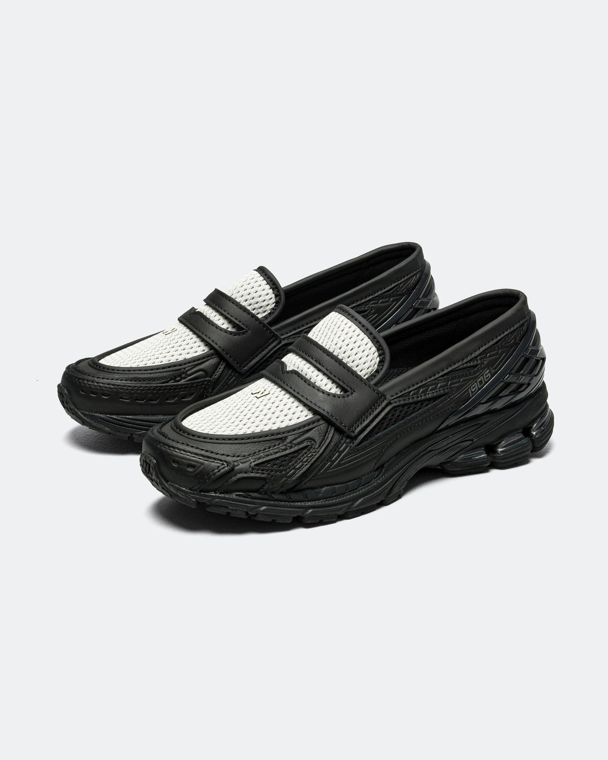 Unisex 1906 Leather & Mesh Lifestyle Sneakers - Black - U19068G9